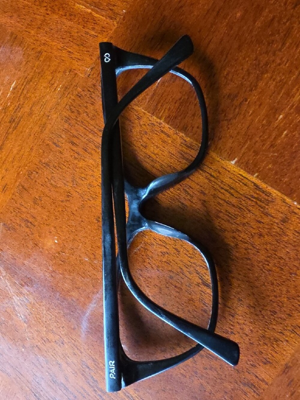 Pair Eyewear THE WANDA Black Cat-Eye Glasses Frames - Picture 3 of 7